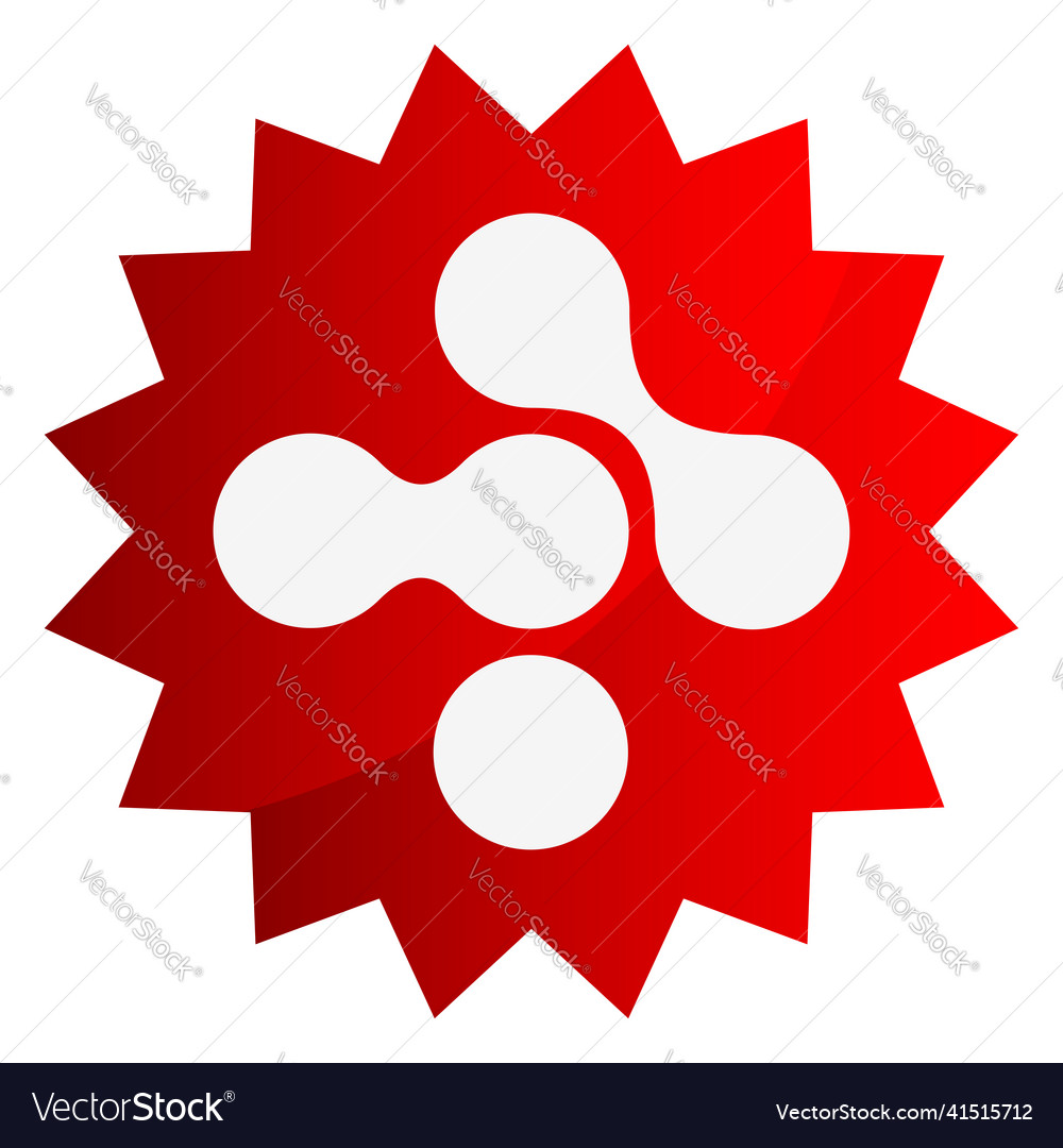 Connected circles nodes as technology tech Vector Image Connected circles nodes as technology tech