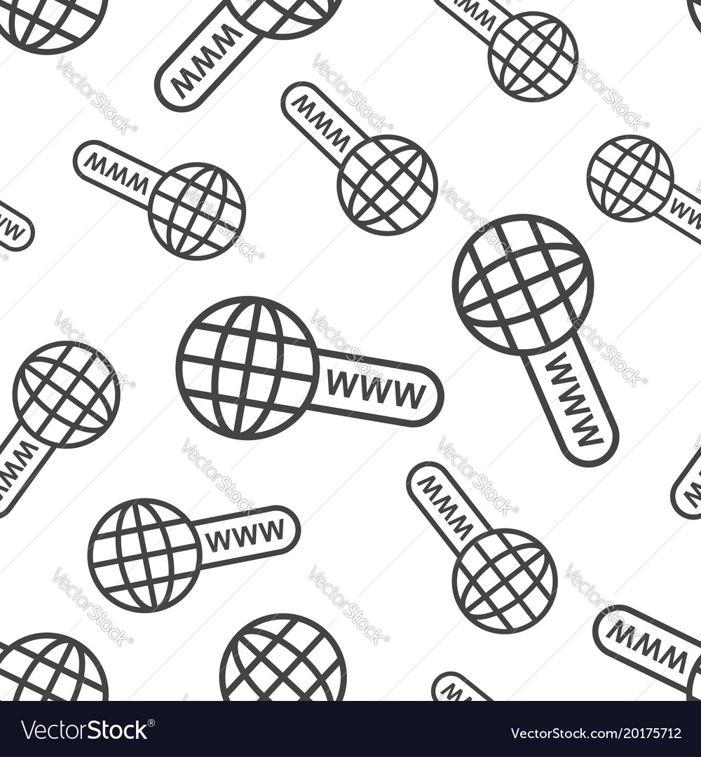 Go to web seamless pattern background icon