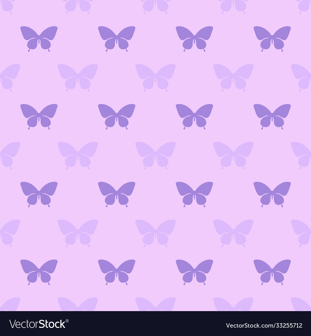 Seamless repeat pattern with butterflies