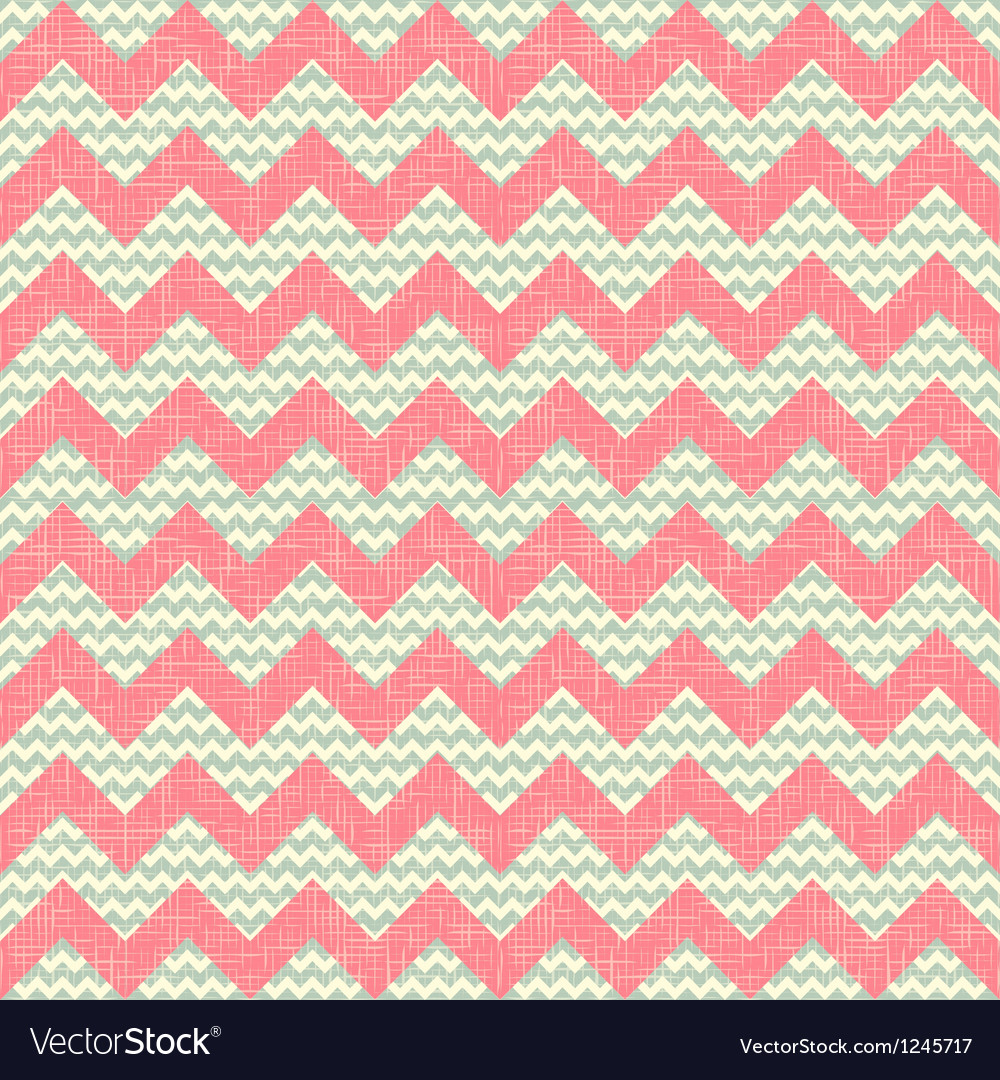 Retro Zigzag Chevron Pattern