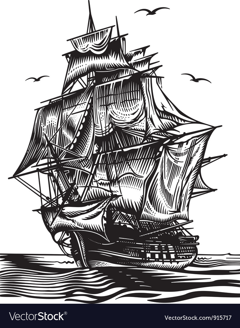 Ship Royalty Free Vector Image - VectorStock