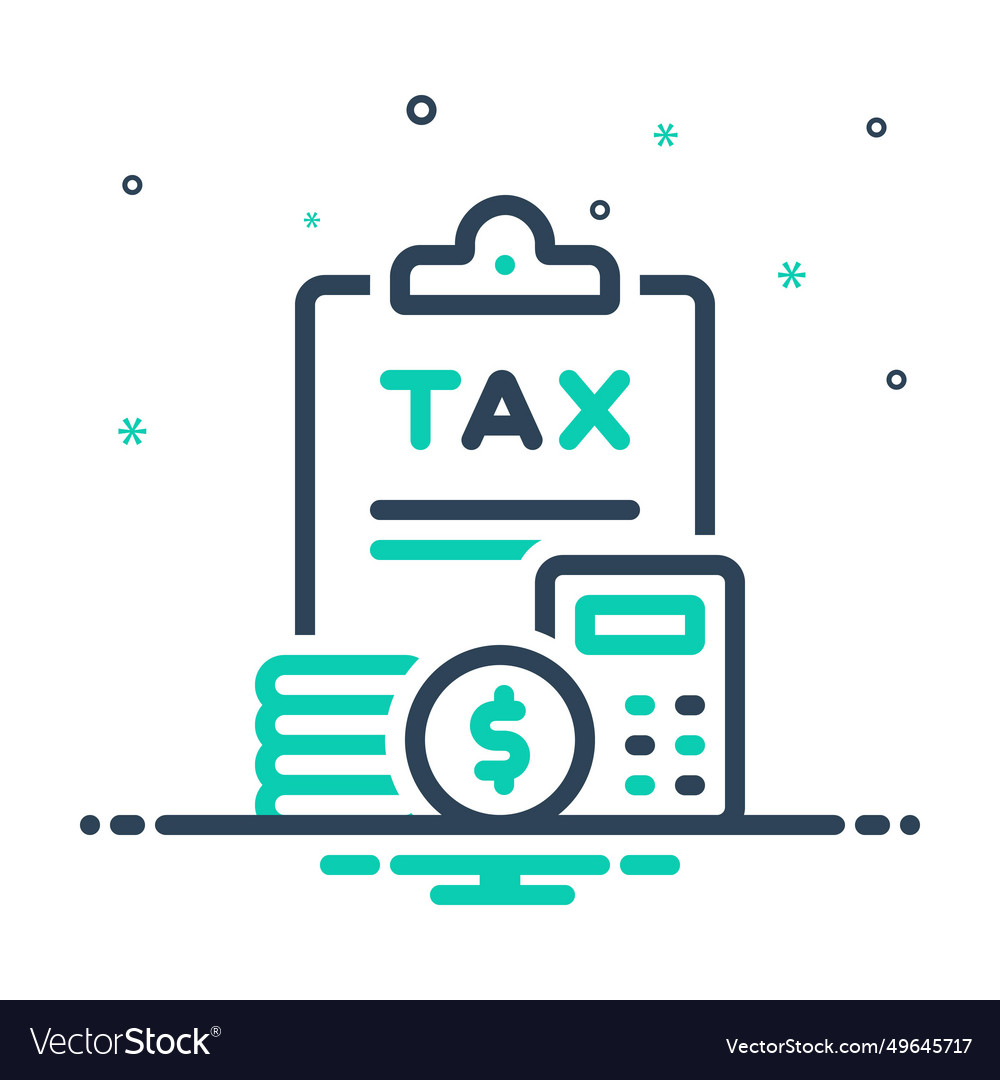 Tax Return Royalty Free Vector Image - Vectorstock