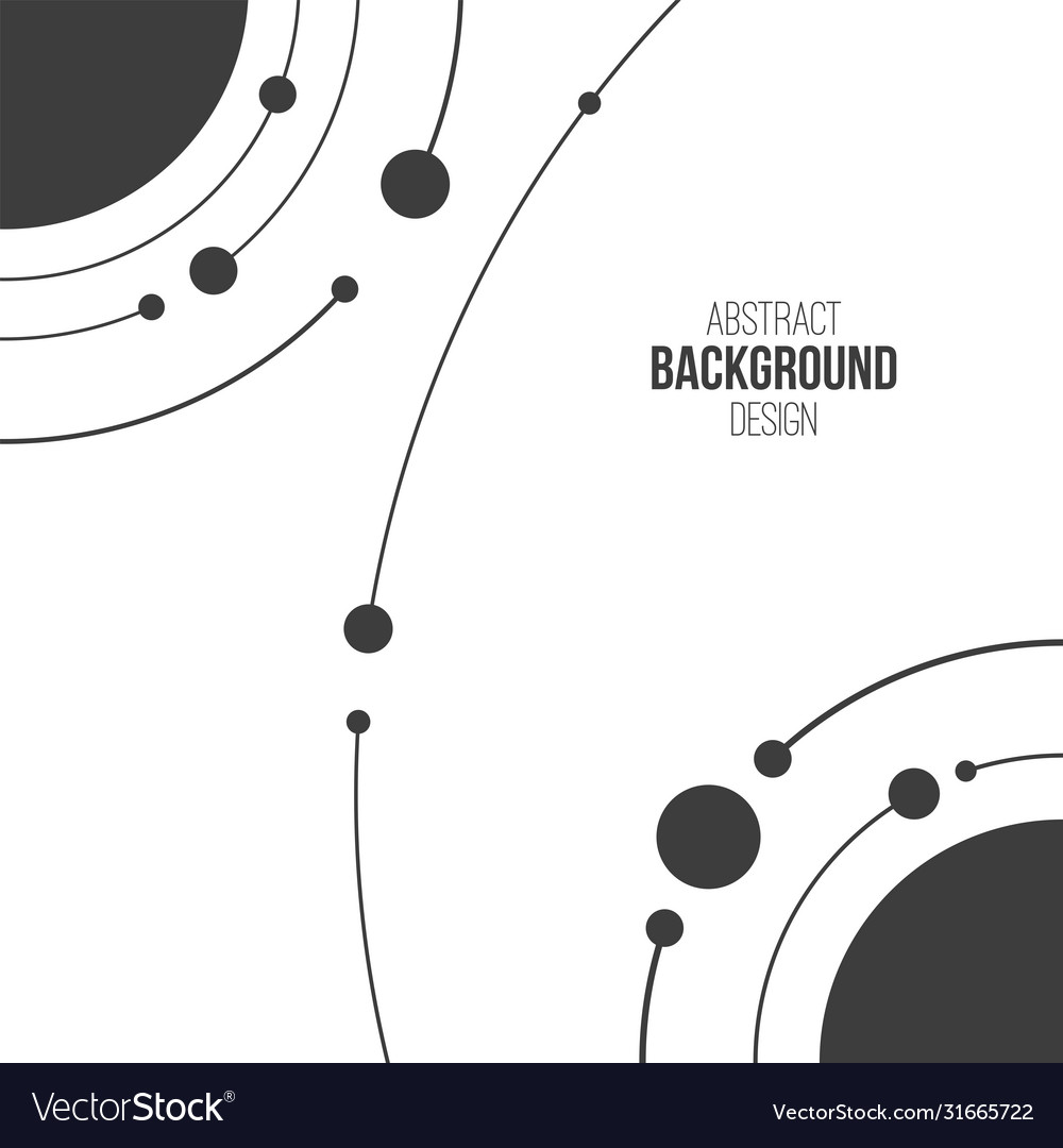 Abstract background circles dots rounded vector image Abstract background circles dots rounded
