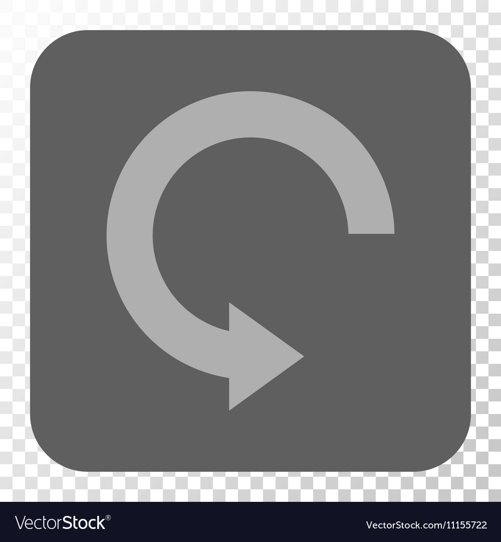 Rotate right rounded square button
