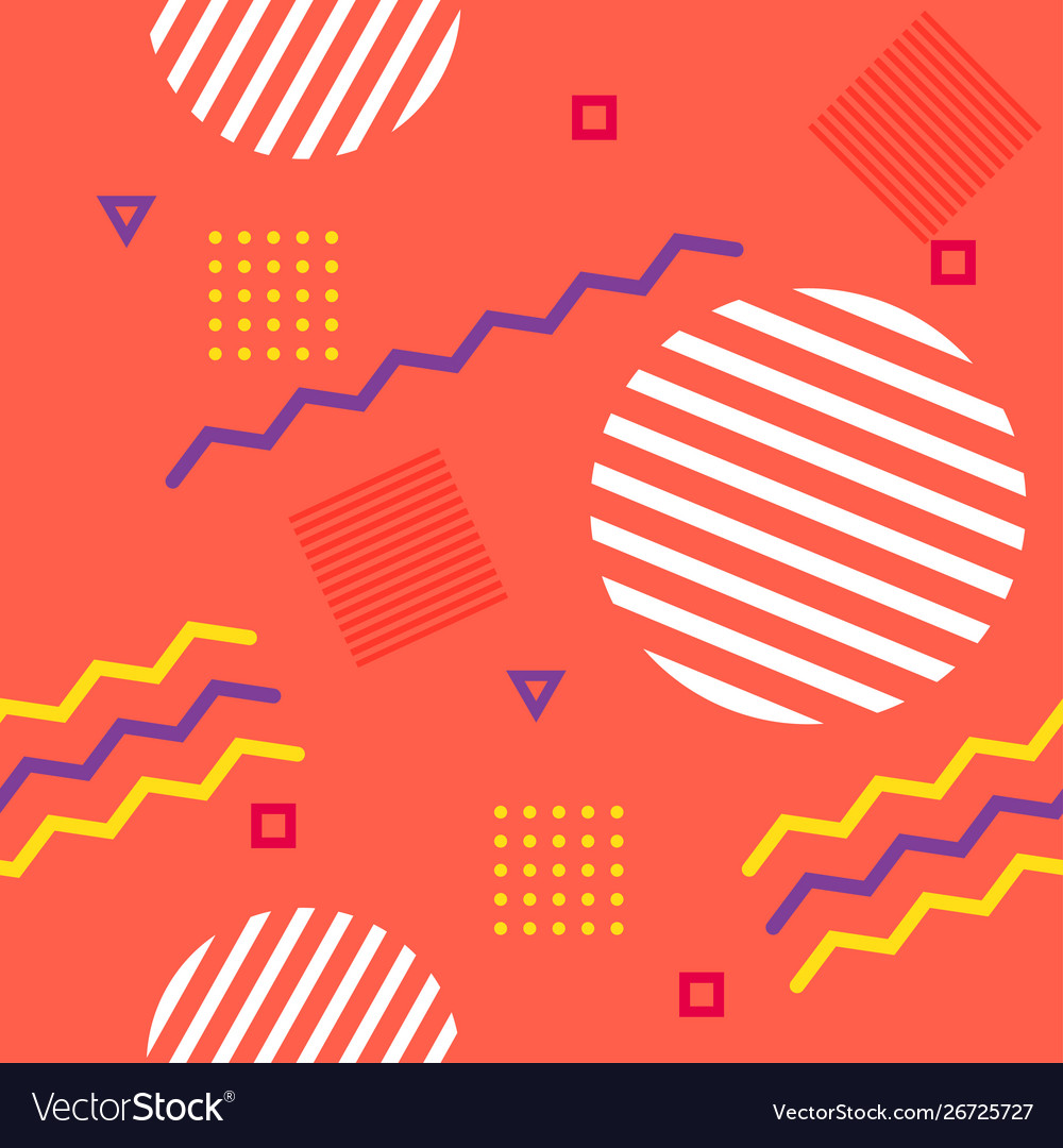 Abstract geometric seamless pattern vector image Abstract geometric seamless pattern