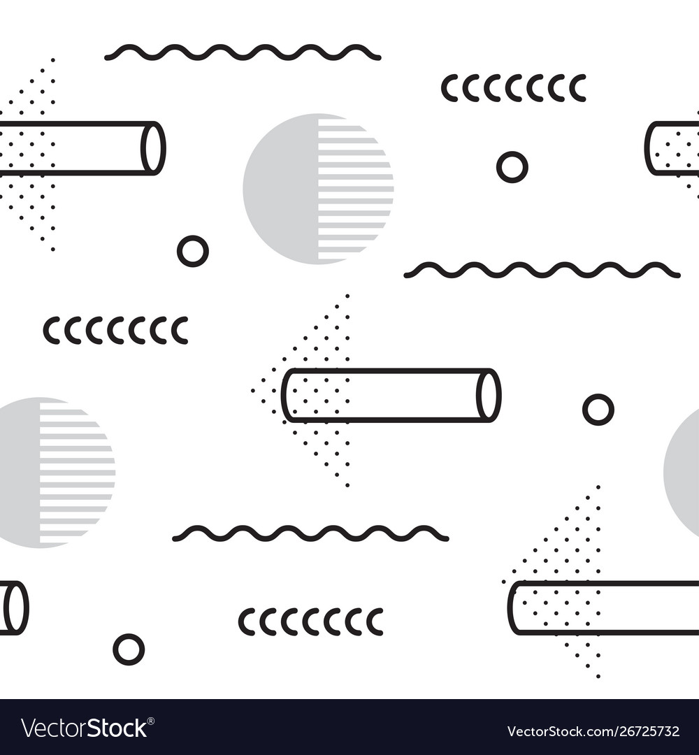 Abstract geometric seamless pattern vector image Abstract geometric seamless pattern