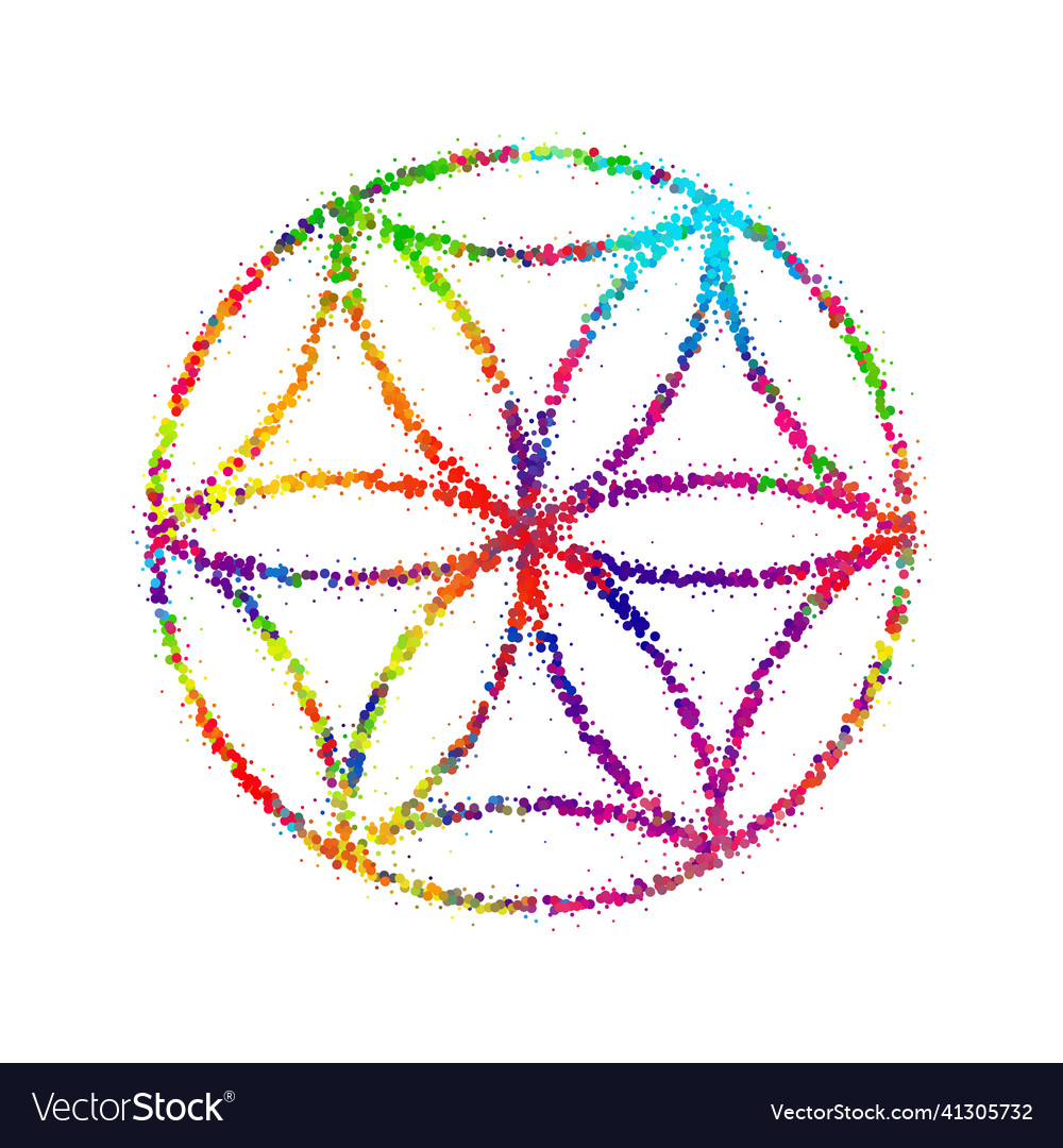 Bright abstract image in a modern style vector image Bright abstract image in a modern style
