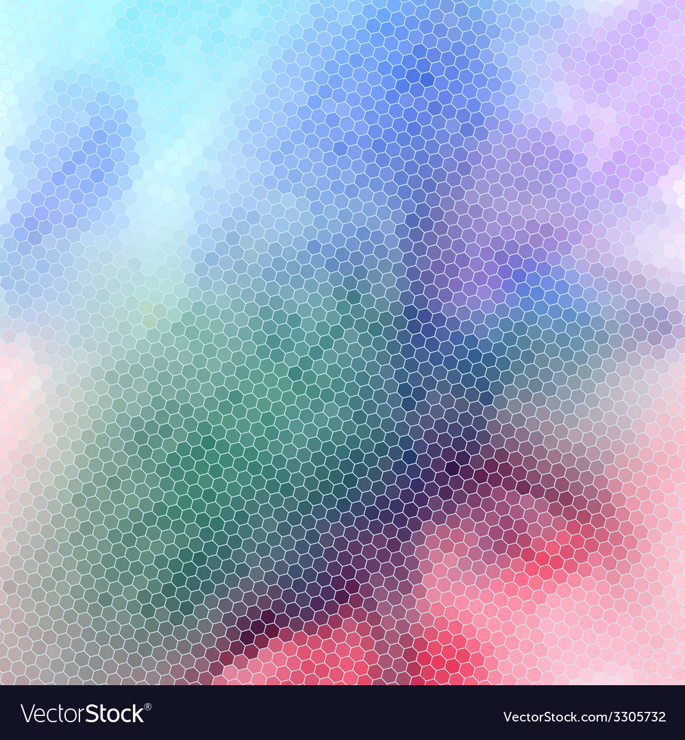 Bright abstract pattern polygons