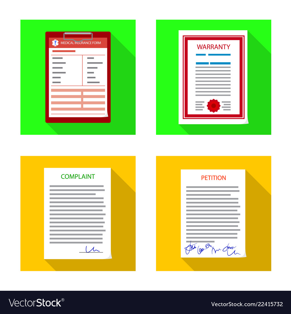 Design of form and document icon vector image Design of form and document icon