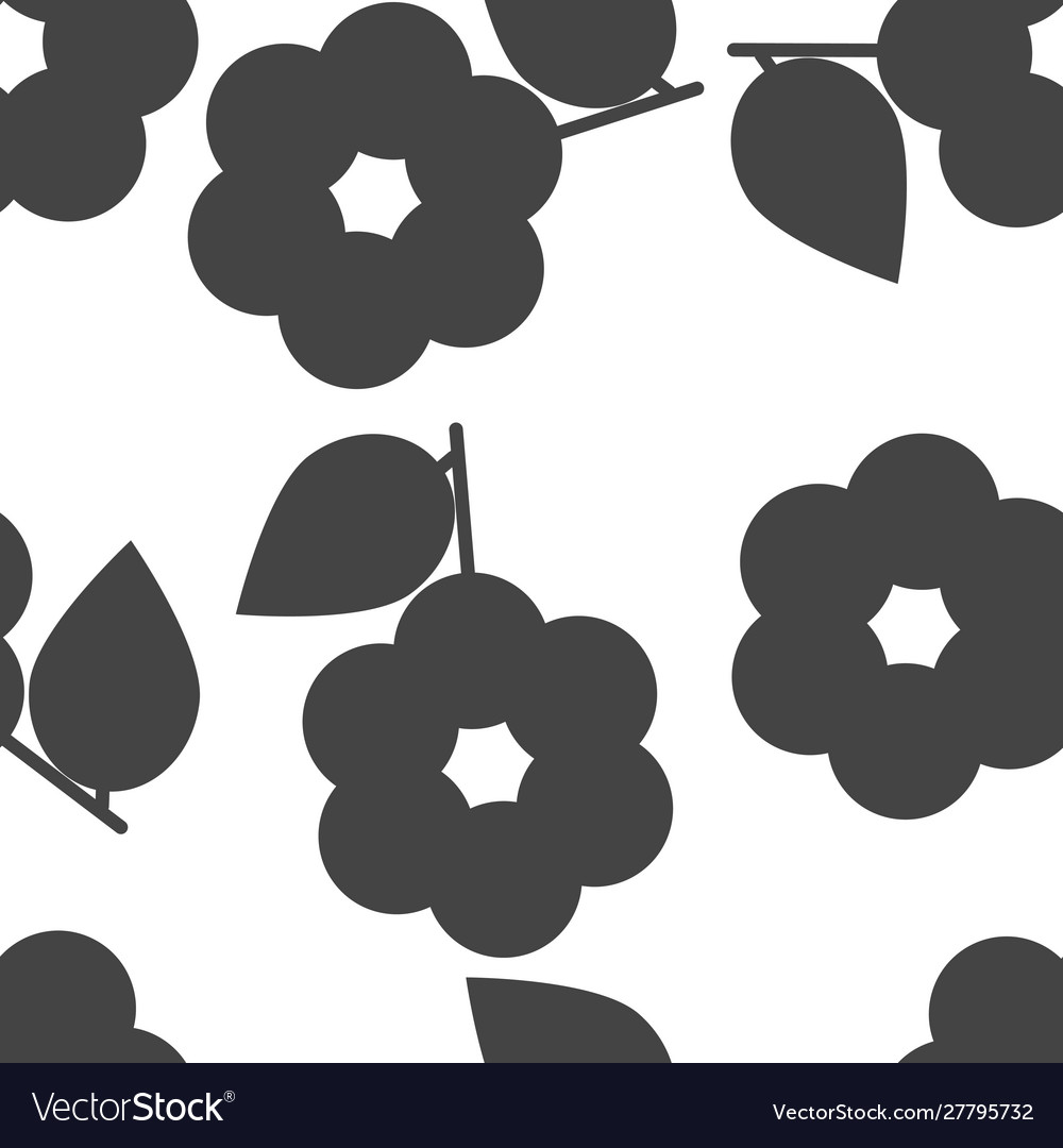 Blume Ikone minimalistische Design nahtlose Muster