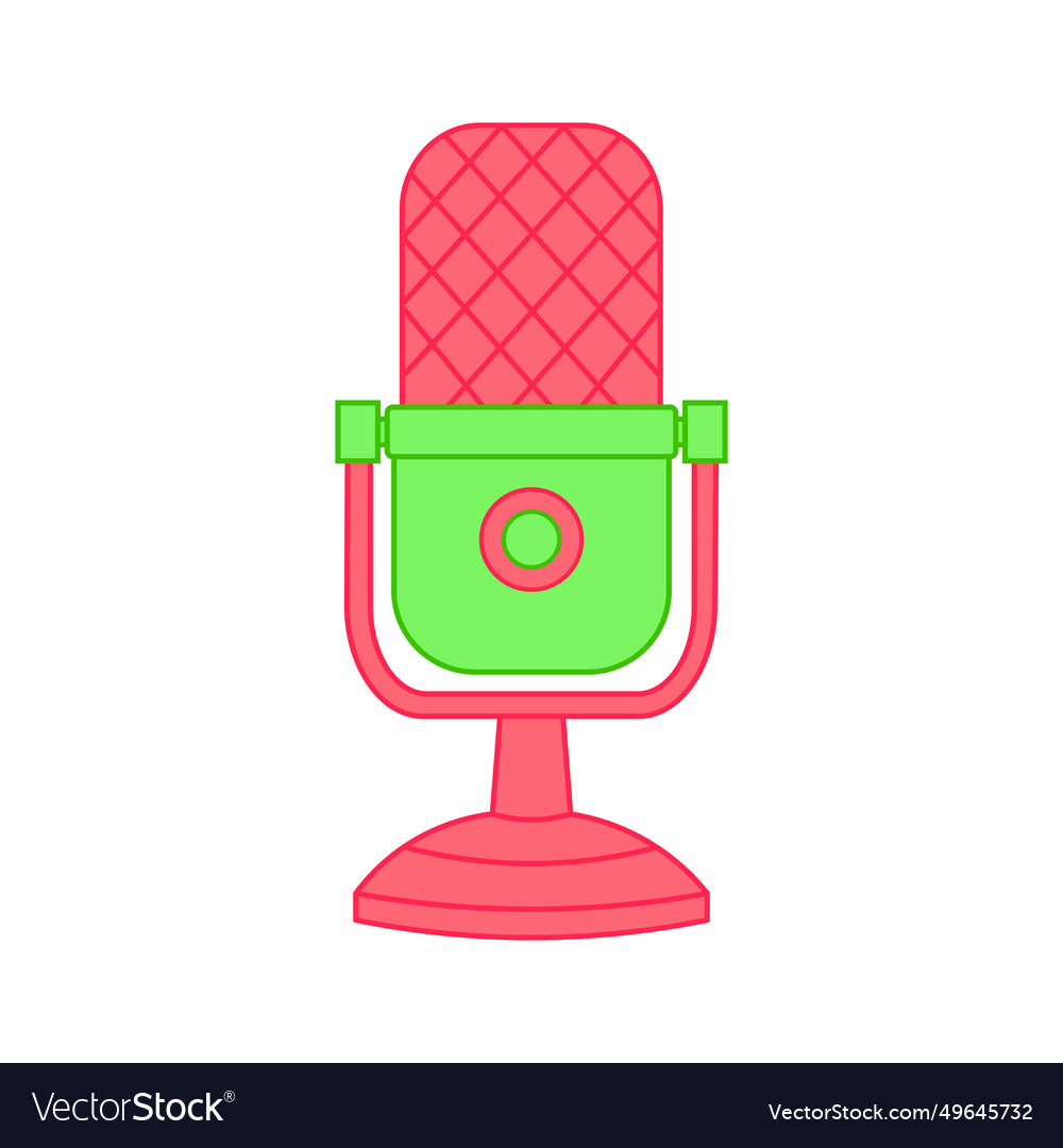 Microphone Royalty Free Vector Image - VectorStock