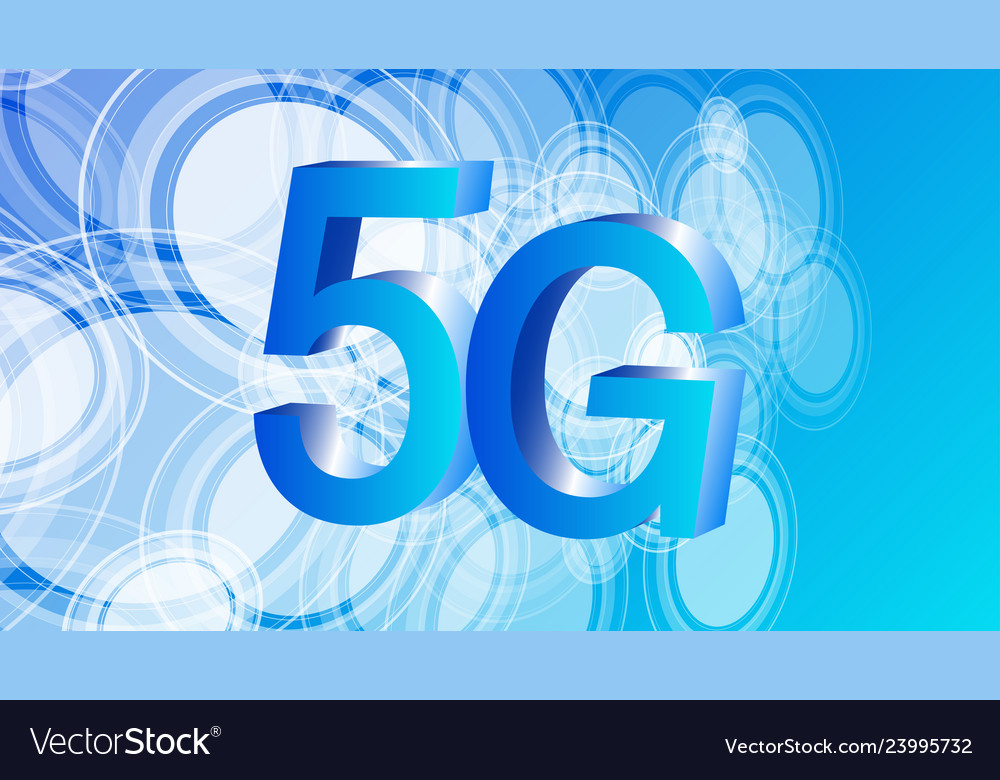 Neue 5g Netzwerke Cyberspace Binärcode Hintergrund vector image Neue 5g Netzwerke Cyberspace Binärcode Hintergrund
