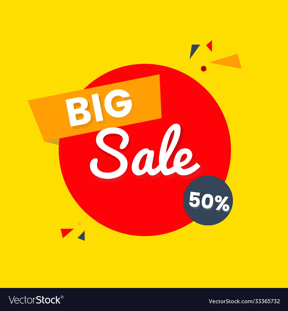 Super sale design colorful template Royalty Free Vector