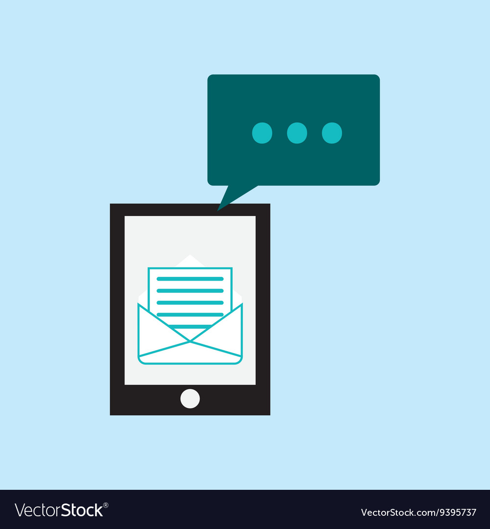 Communication design cursor icon colorful