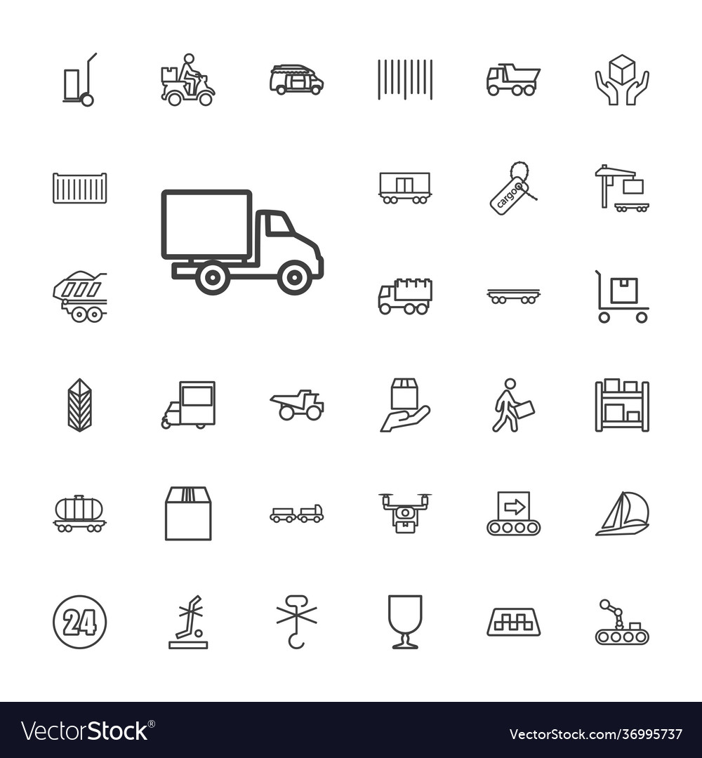 Delivery icons