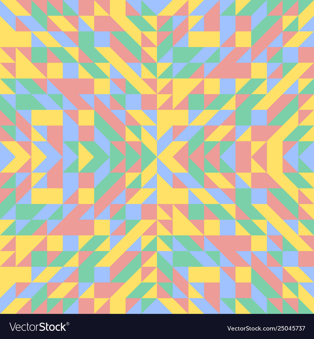 Seamless geometric triangle pattern abstract vector image Seamless geometric triangle pattern abstract