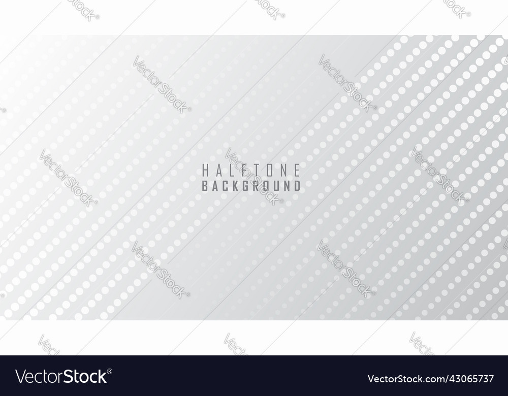 White background with halftone dots
