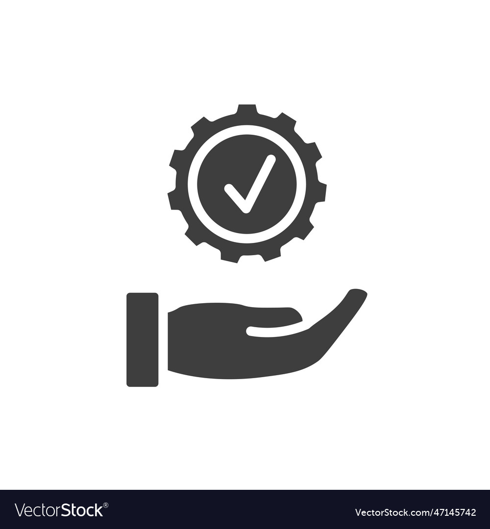 Execution icon filled from
