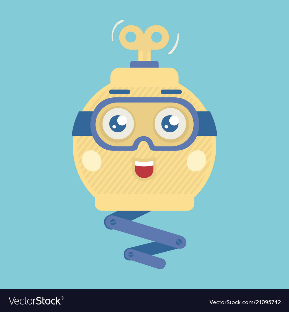 Mechanical character with spring