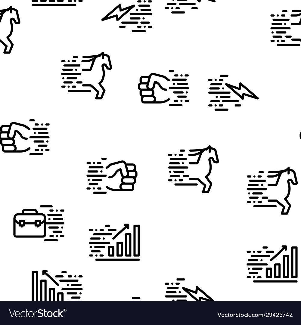 Speed fast motion seamless pattern vector image Speed fast motion seamless pattern