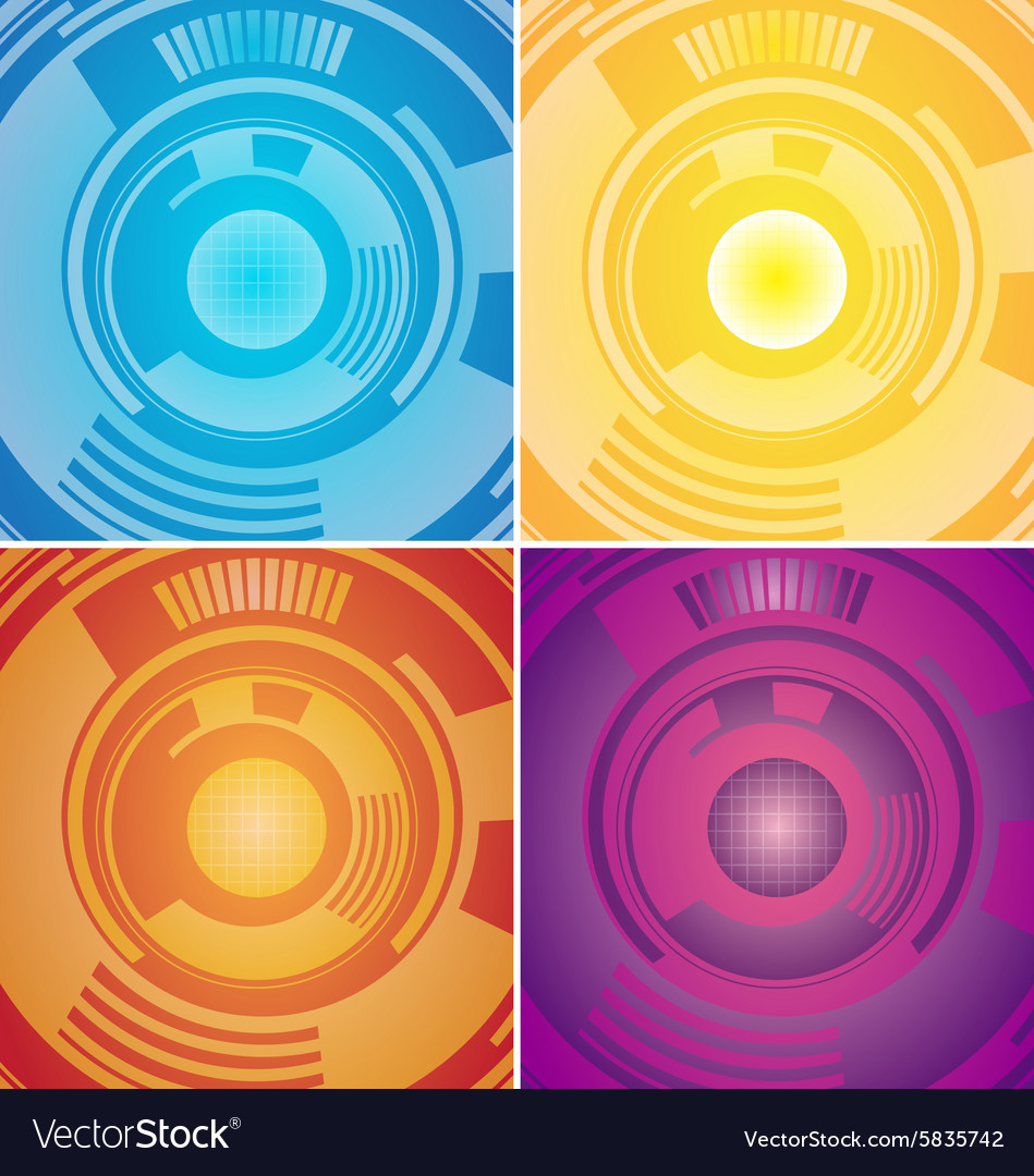 Technology abstract Royalty Free Vector Image - VectorStock