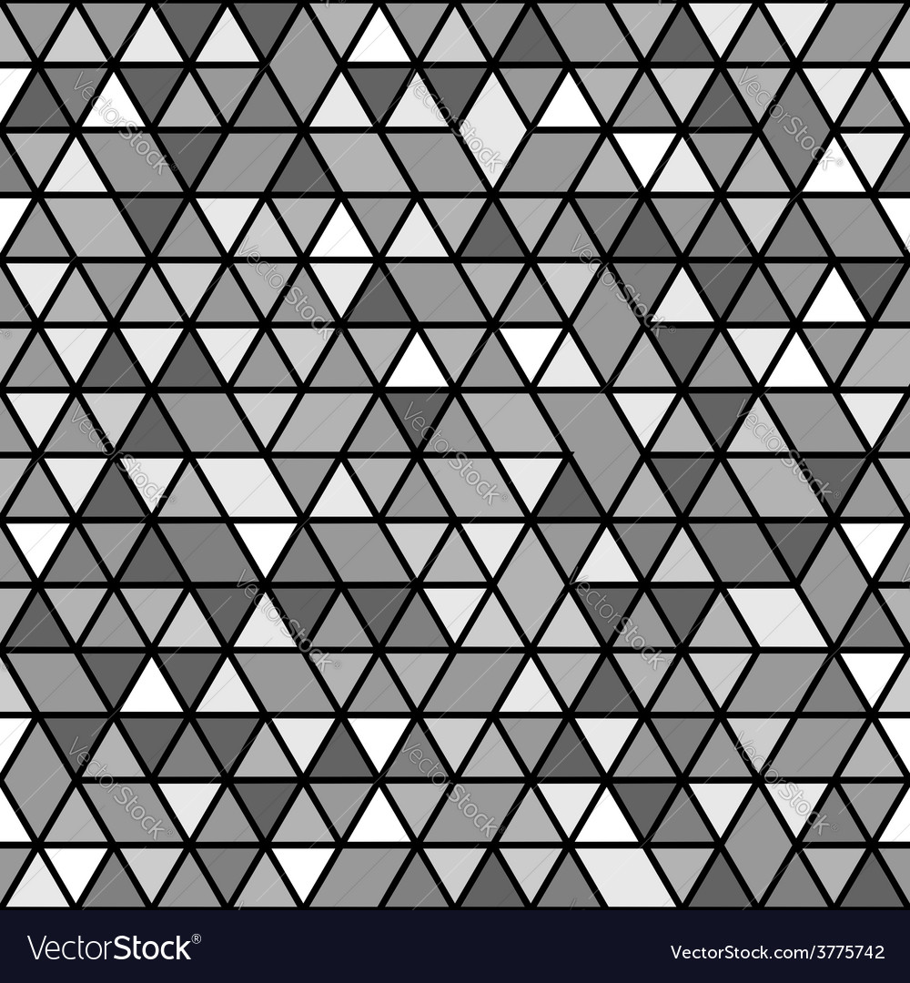 Triangular Grey Seamless Pattern