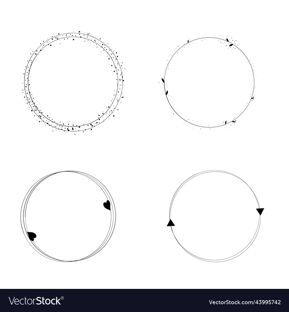 Wedding rounds vector image Wedding rounds