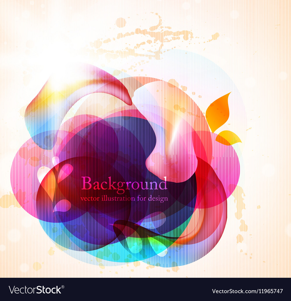 Abstract background in color