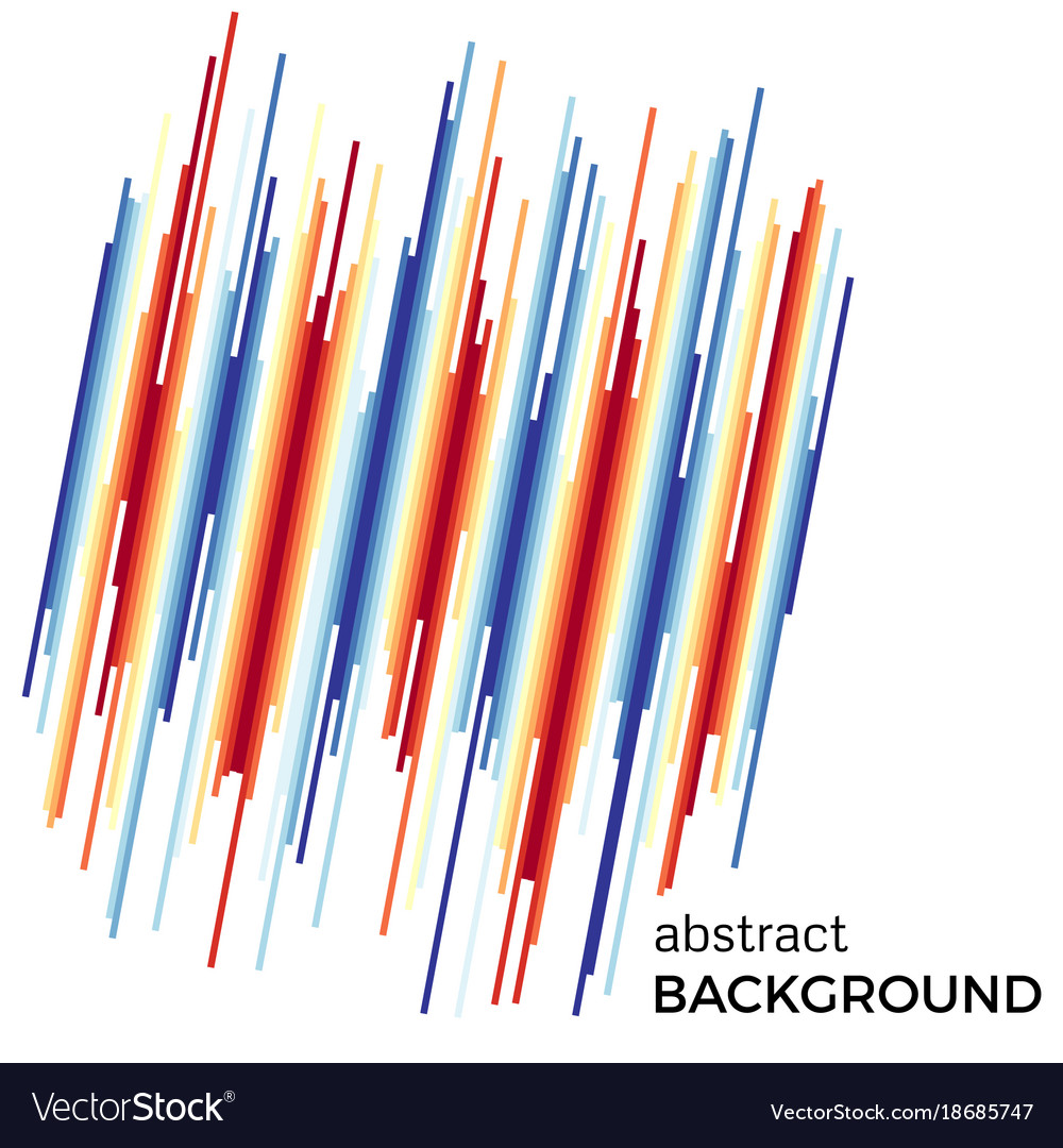 Abstract background with bright colorful lines