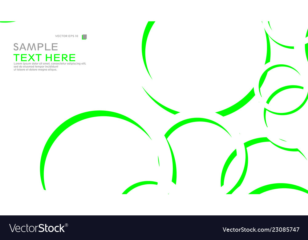 Abstract background with circles