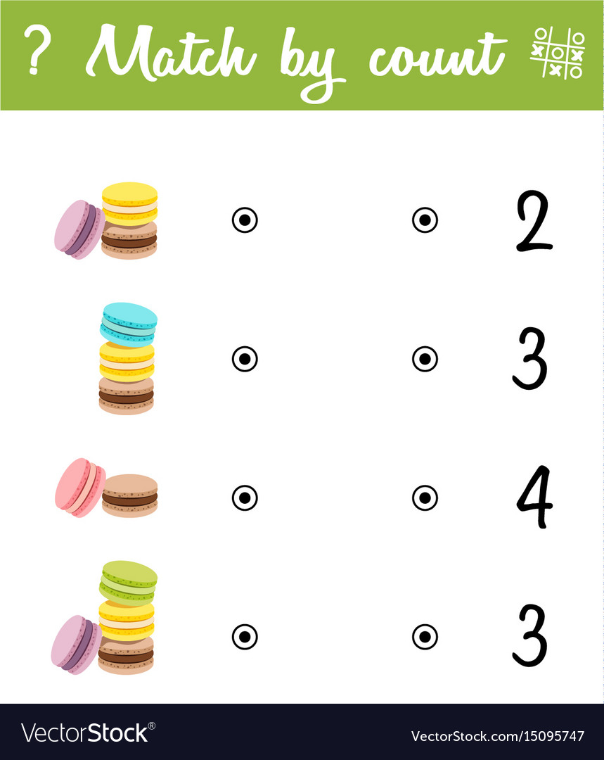 Counting game for preschool children count