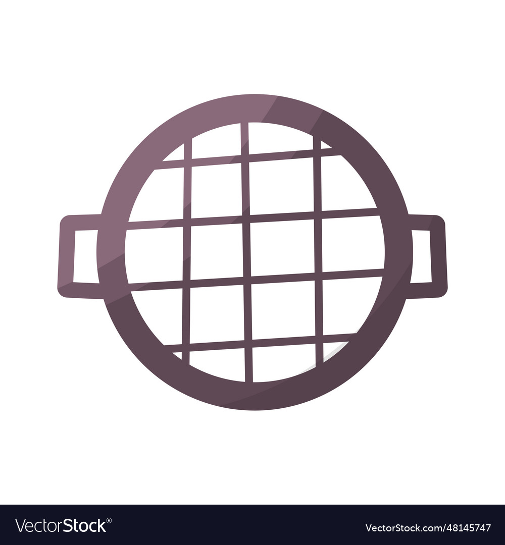 Grill grate bbq fry cook element icon