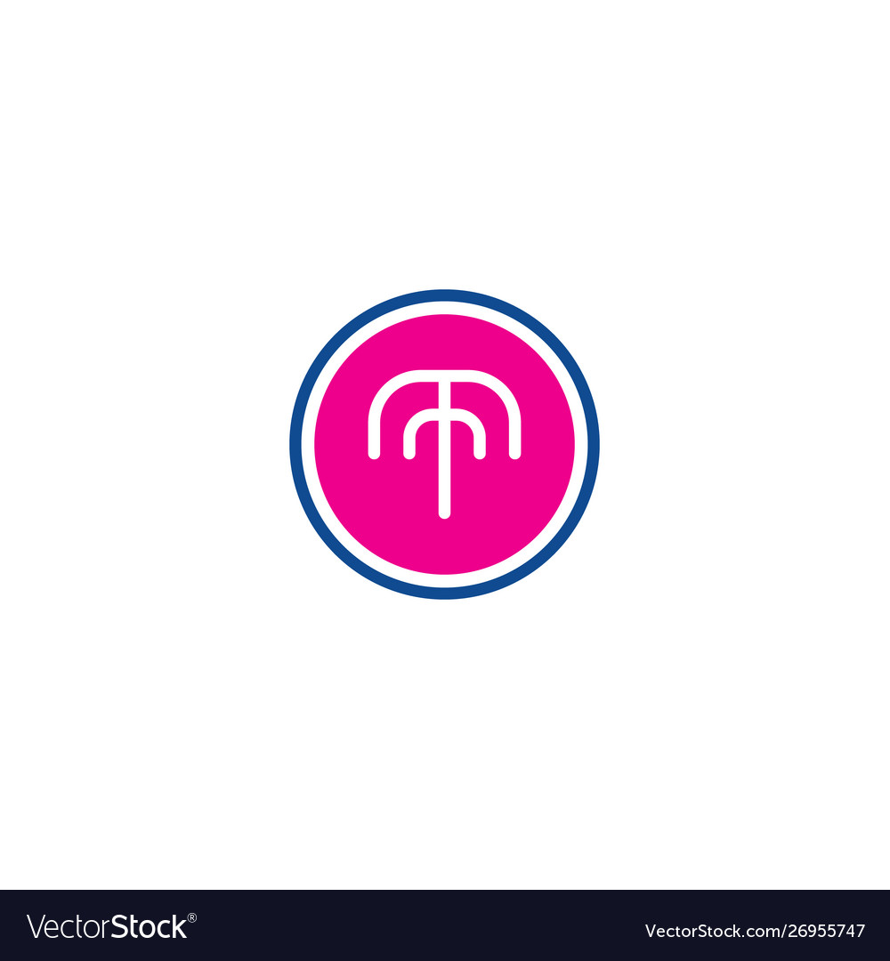 Network color thin line icon for web vector image Network color thin line icon for web
