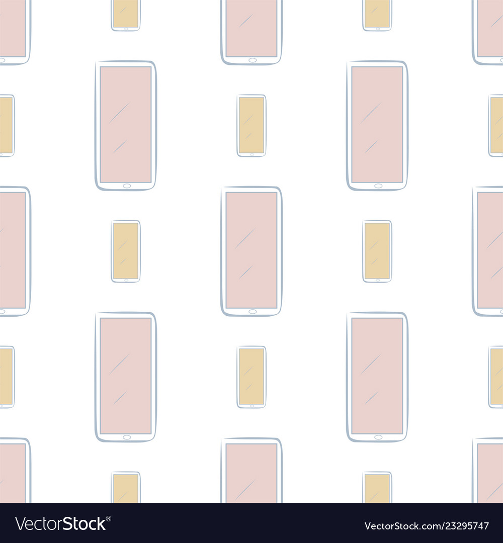 Seamless artistic handphone or mobilephone hand