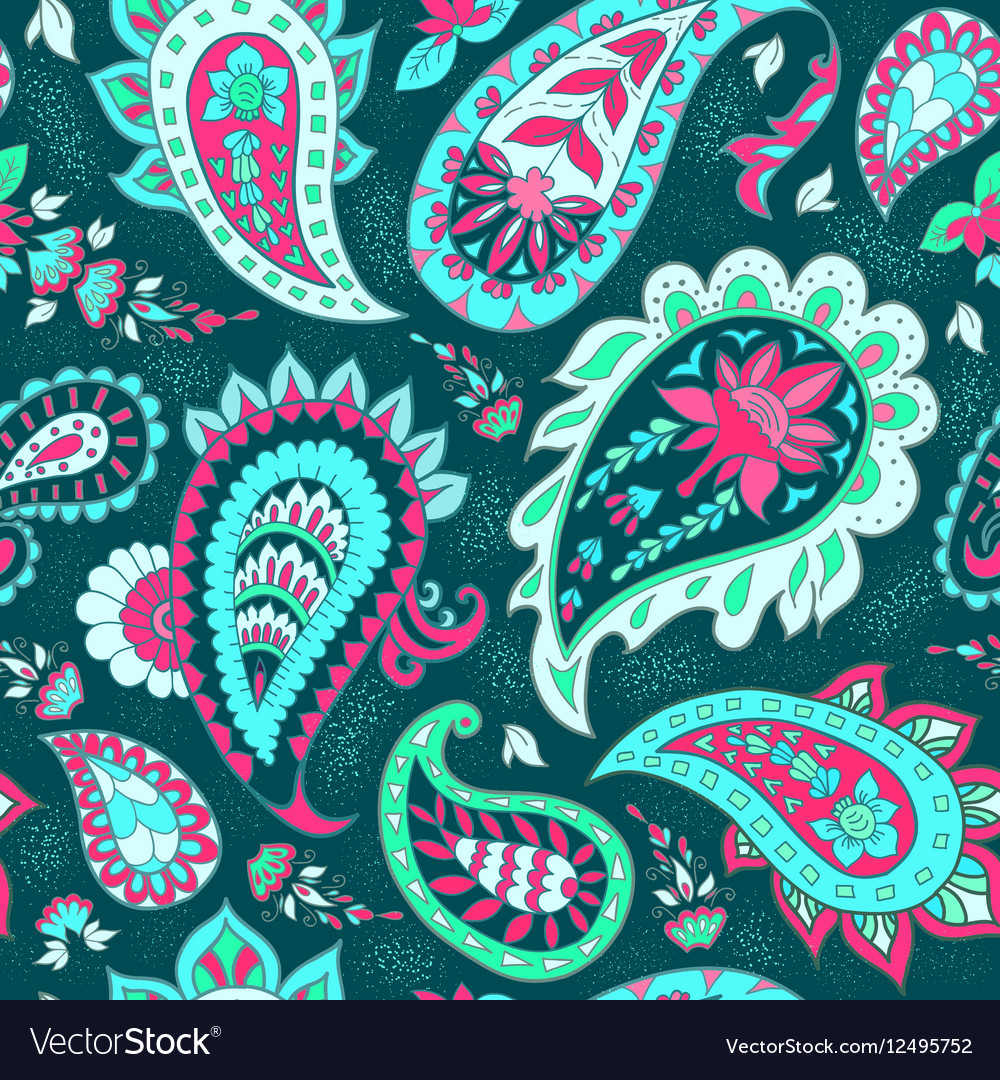 Floral Paisley Pattern