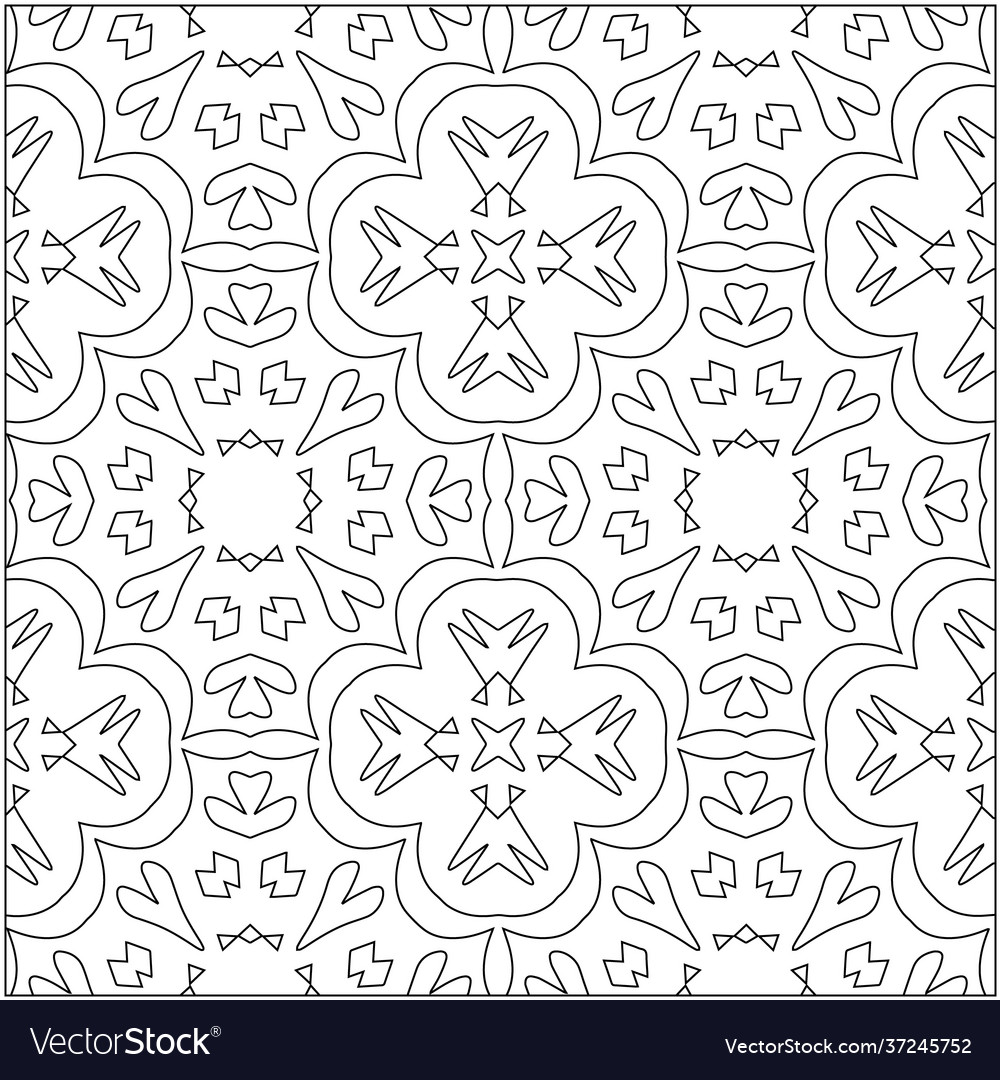 Geometric pattern with triangular elements
