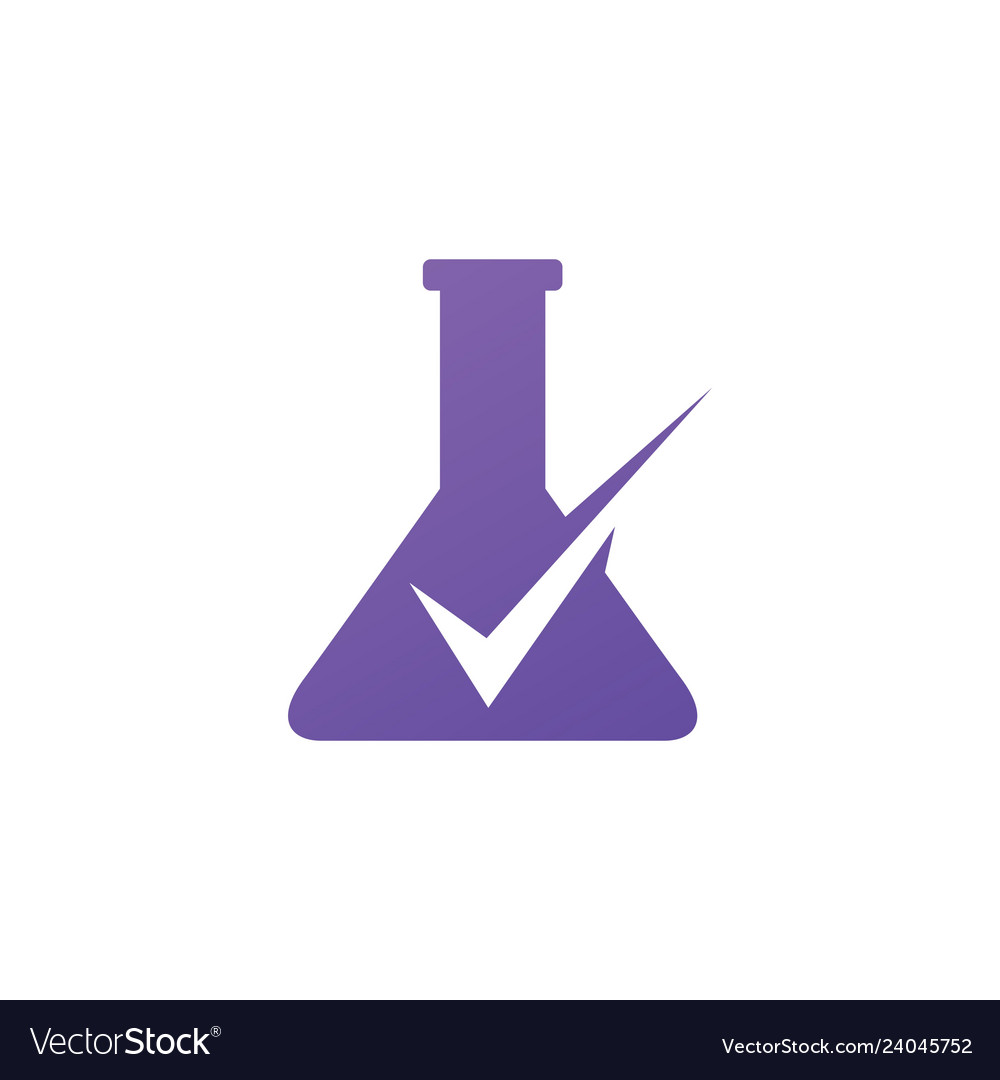 Lab überprüfen verifiziertes Logo-Symbol