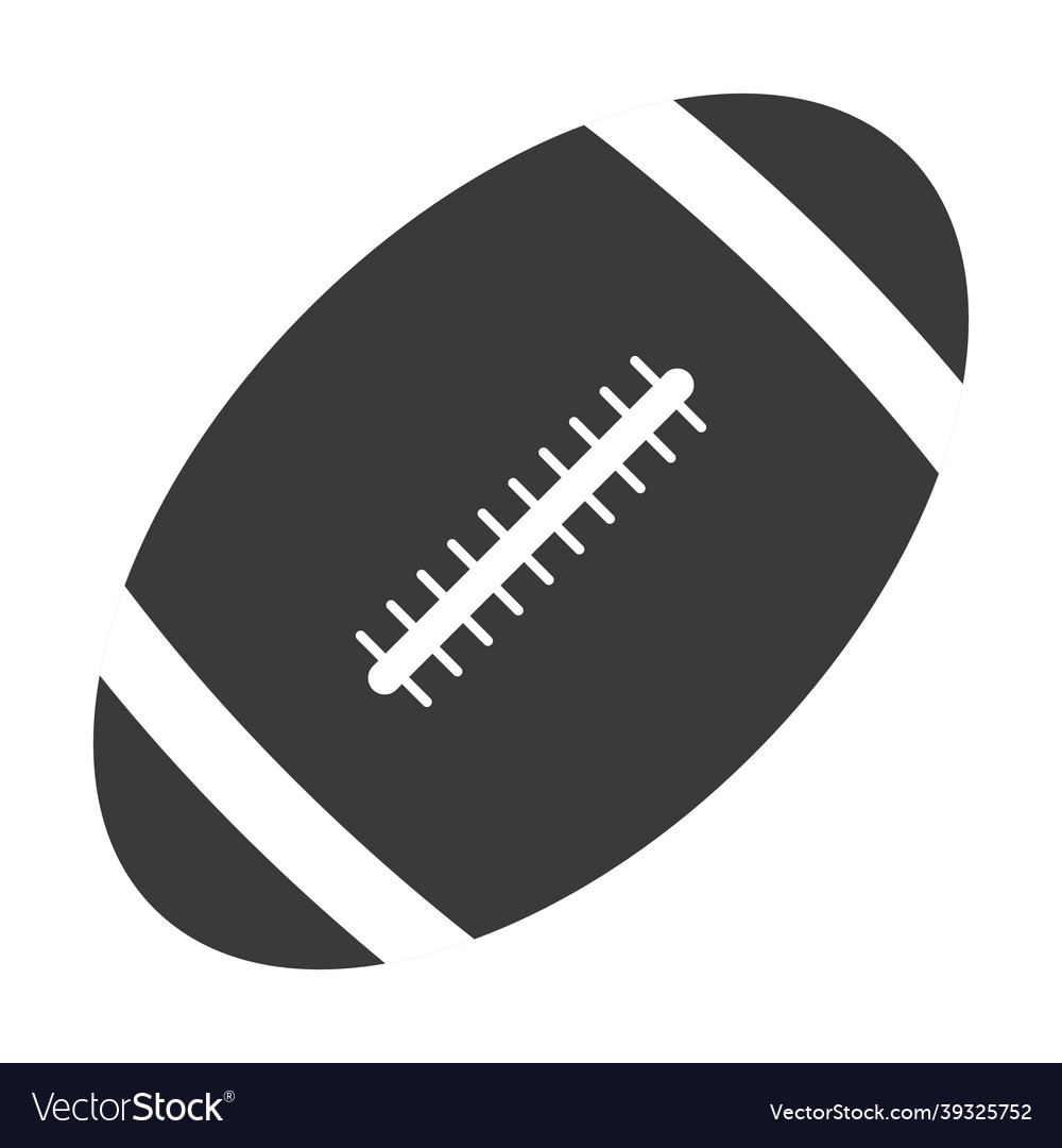 Oval ball for playing rugby american football game