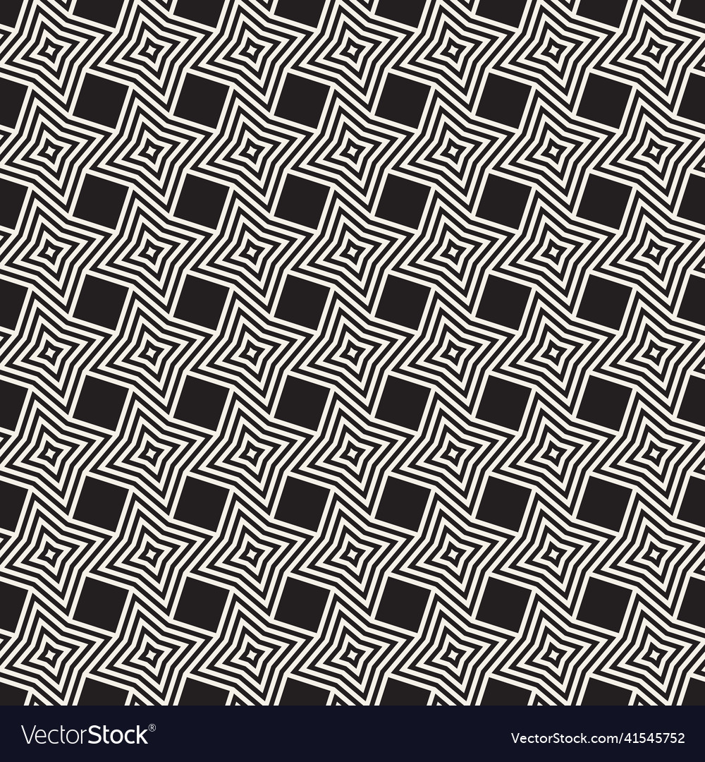 Seamless pattern repeating geometric elements vector image Seamless pattern repeating geometric elements