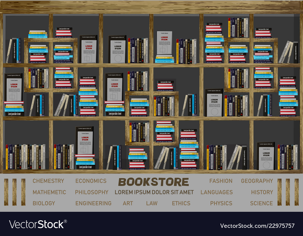 Bookstore Interior Design Books On The