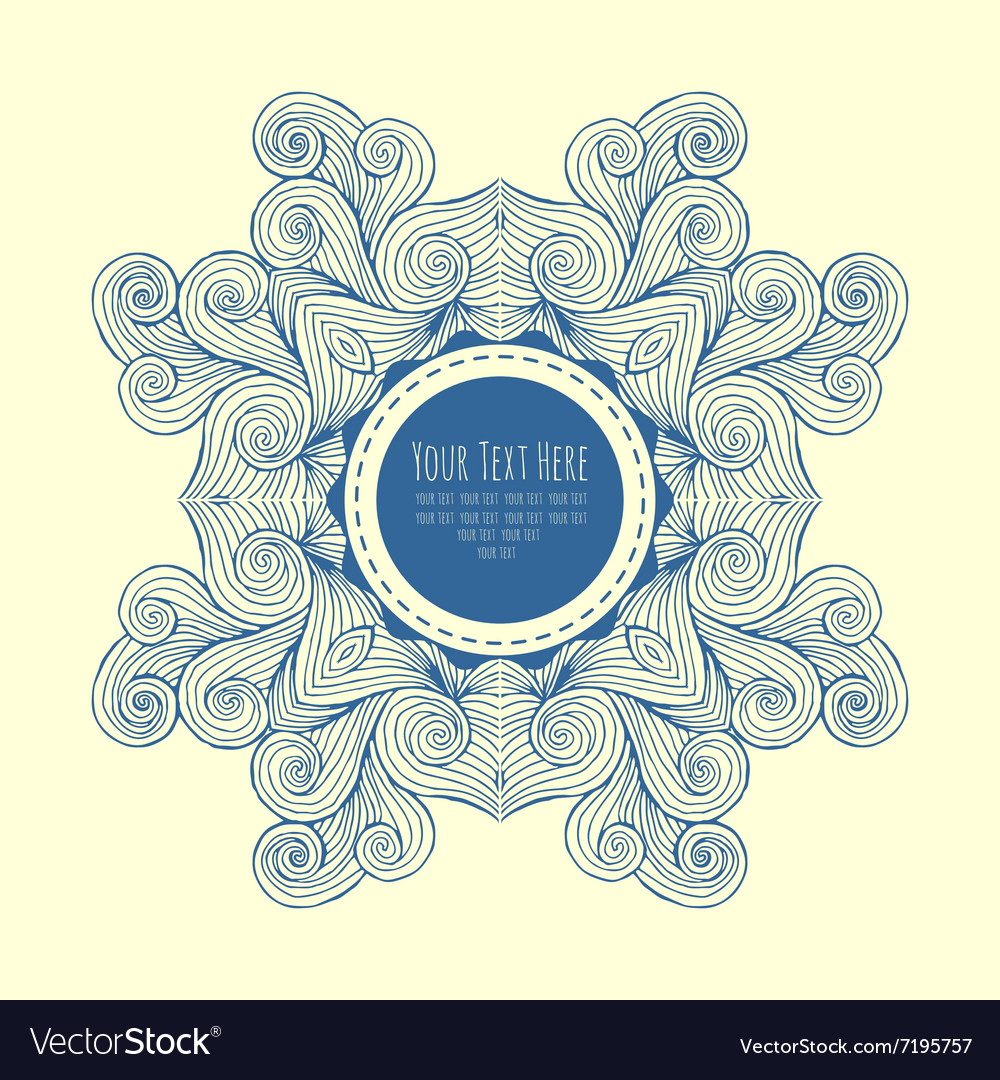 Frame for text