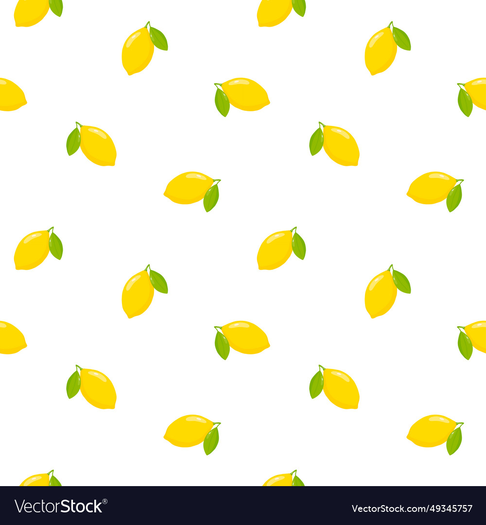 Lemon seamless pattern background print
