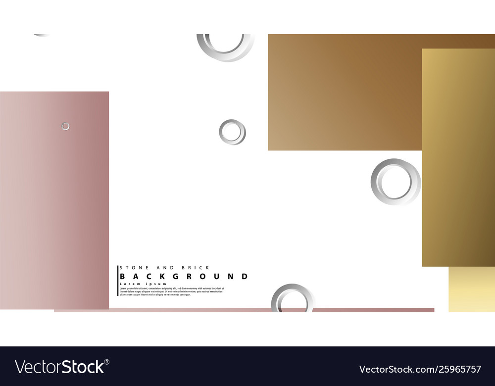Ring abstract rectangular background with drop vector image Ring abstract rectangular background with drop