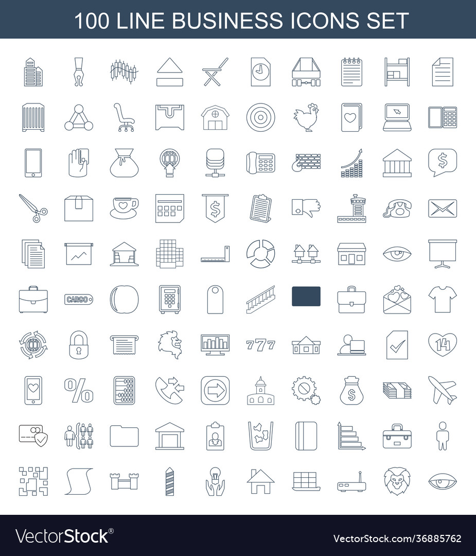 Business icons