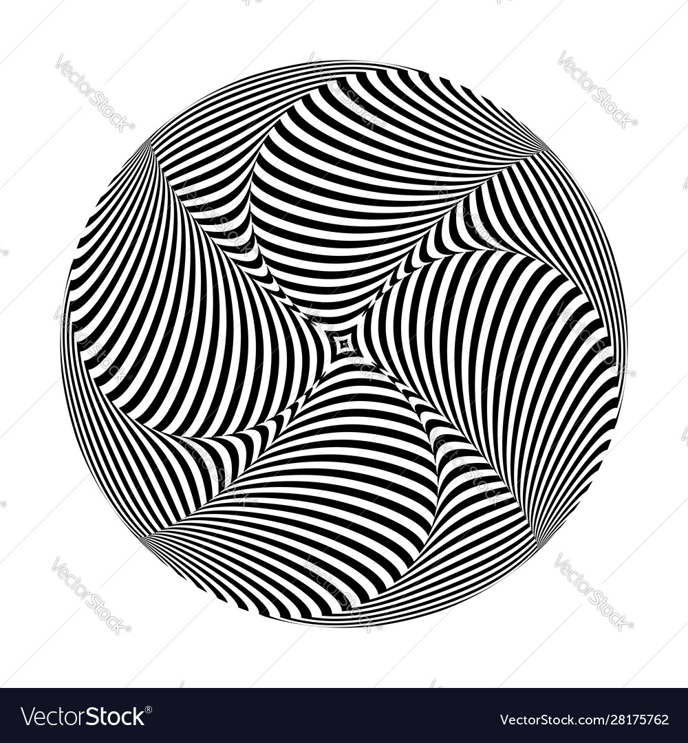 Circle design element vector image Circle design element