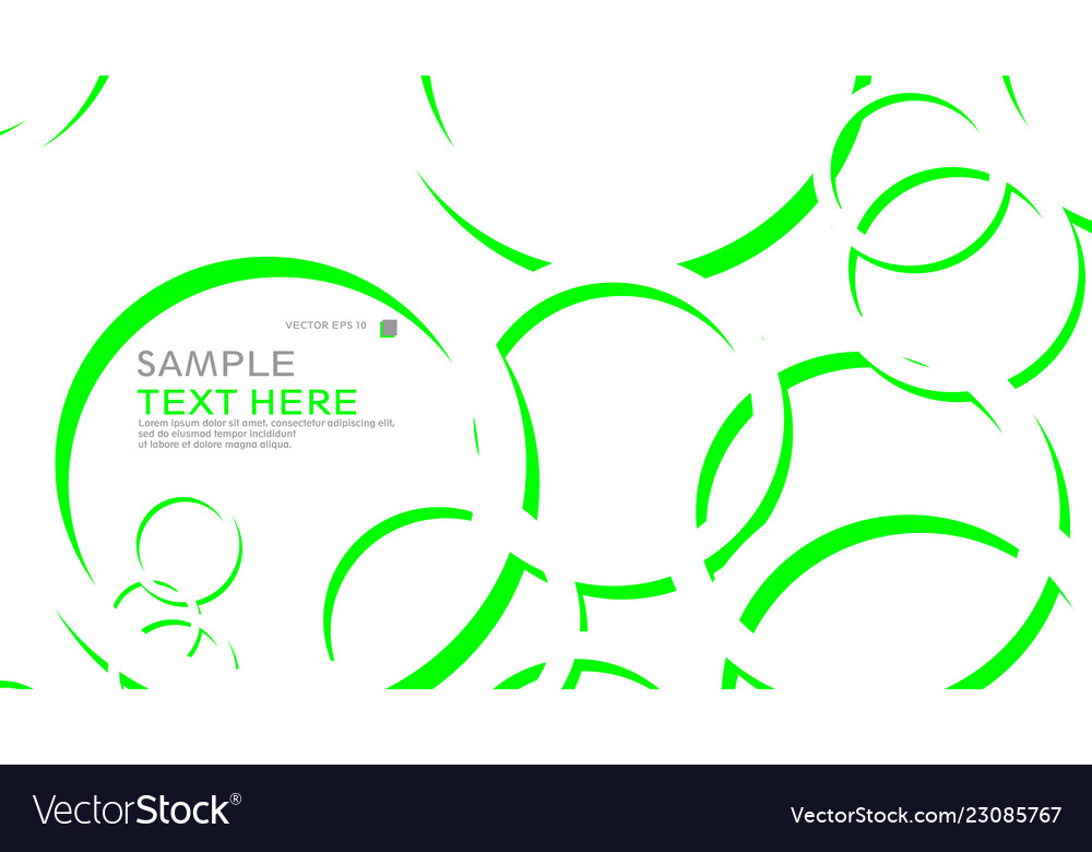 Abstract background with circles vector image Abstract background with circles