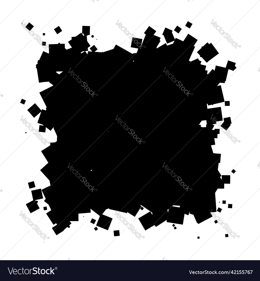 Abstrakte überlappende Quadrate Muster Vector Image Abstrakte überlappende Quadrate Muster