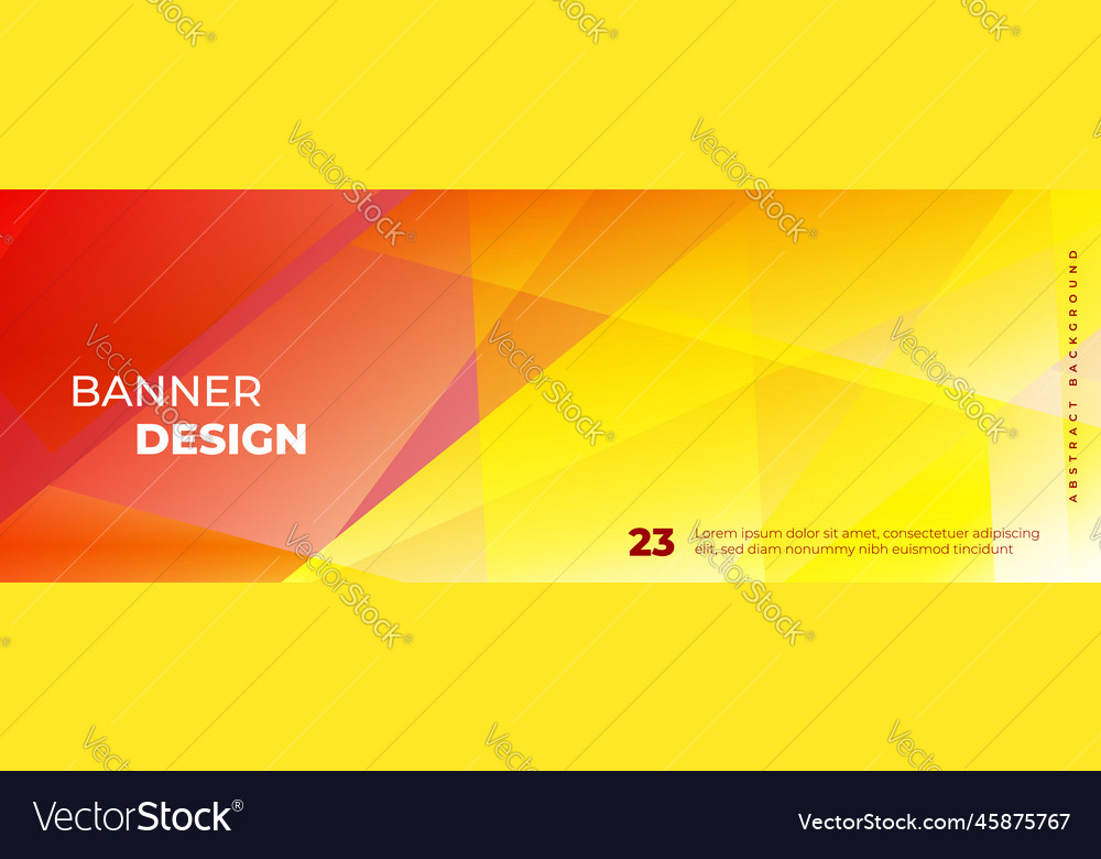 Dynamic Red & Yellow Abstract Background