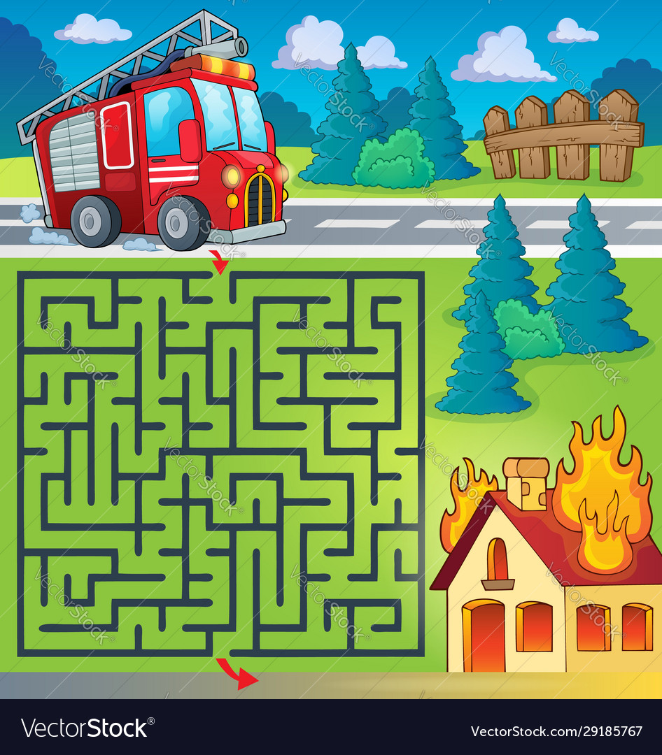 Free Maze Game for Children 3 - 6: Truck