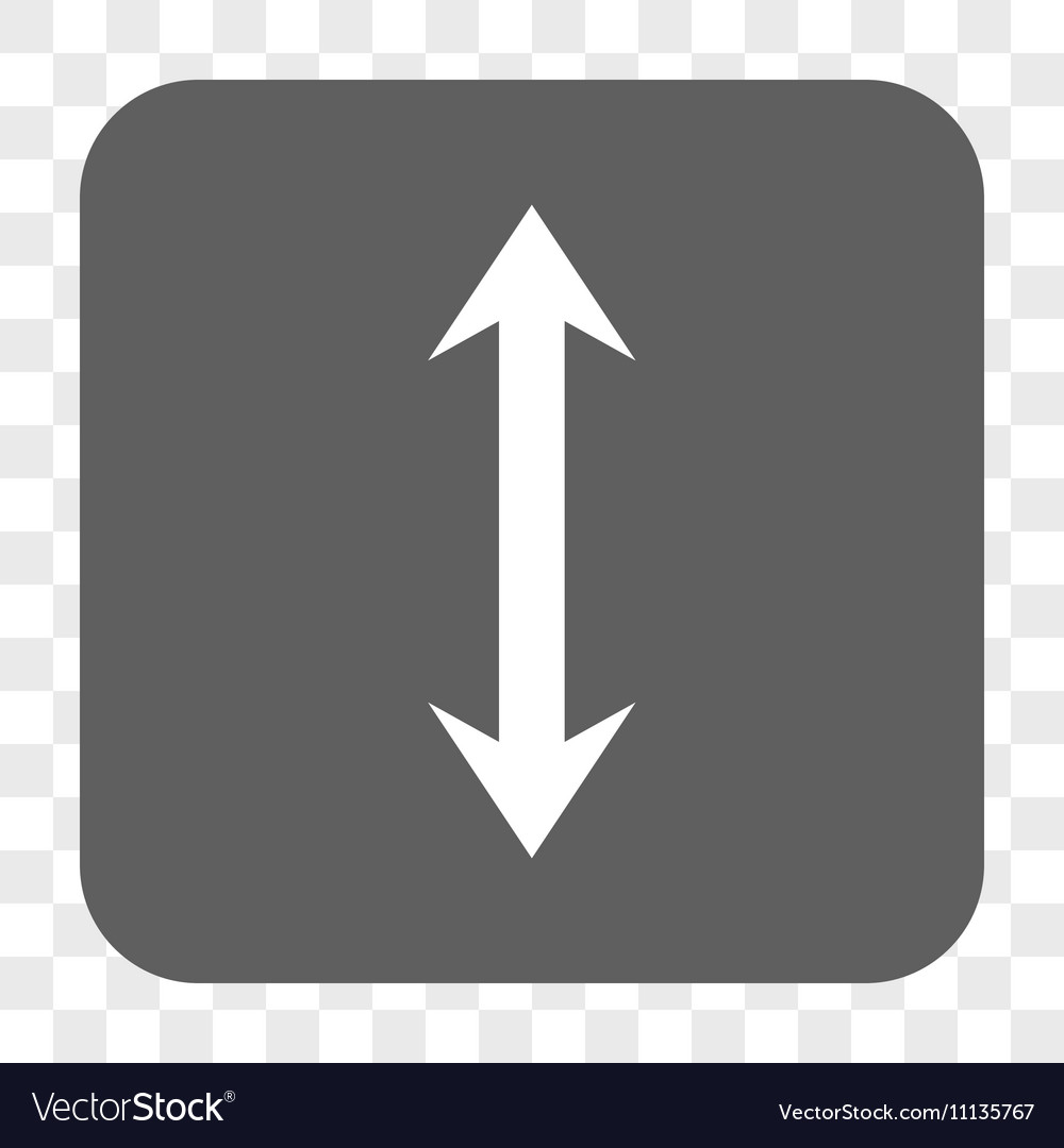 Vertical flip rounded square button